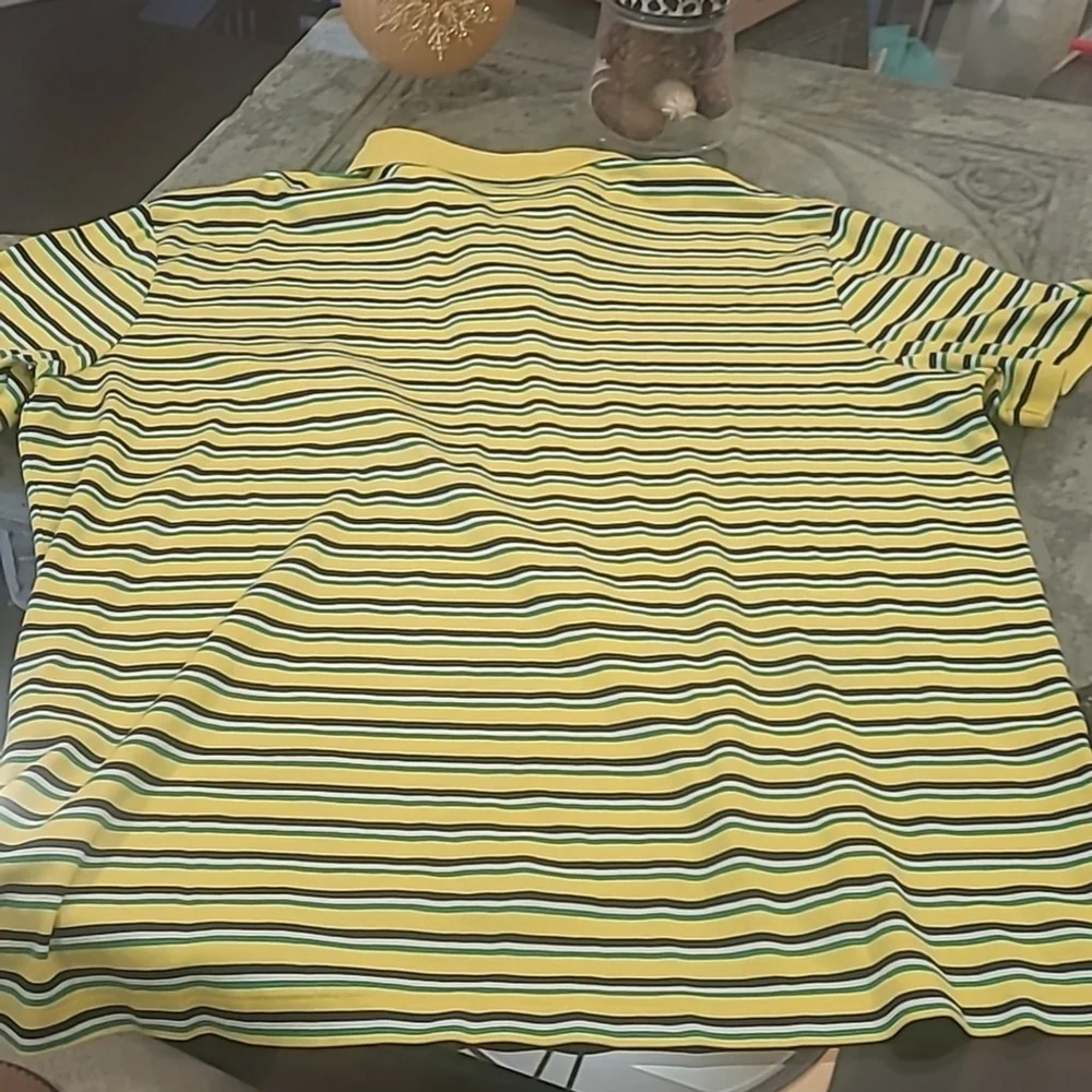 RALPH LAUREN MEN'S STRIPPED POLO GOLF SHIRT XXL